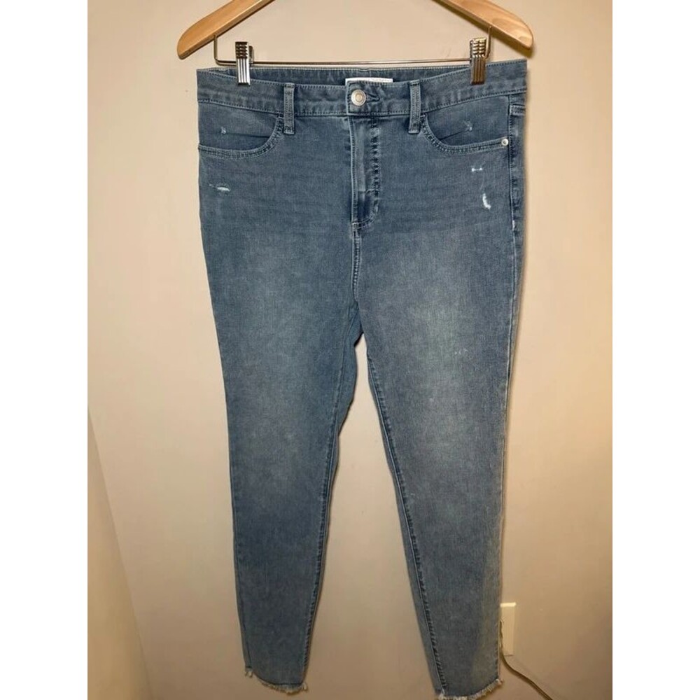 LC Lauren Conrad Super High Rise Super Skinny Jeans Size 10 Long